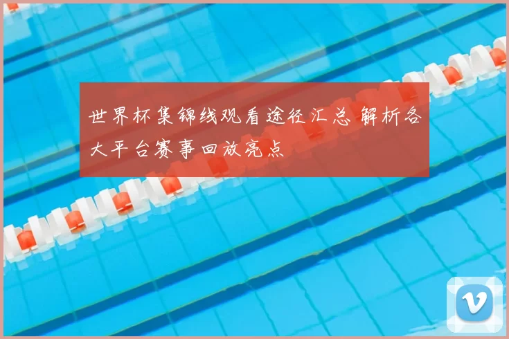 世界杯集锦线观看途径汇总 解析各大平台赛事回放亮点
