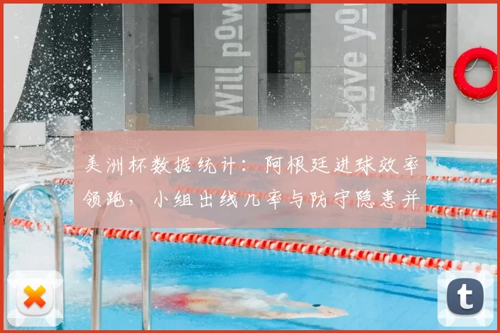 美洲杯数据统计:阿根廷进球效率领跑,小组出线几率与防守隐患并存